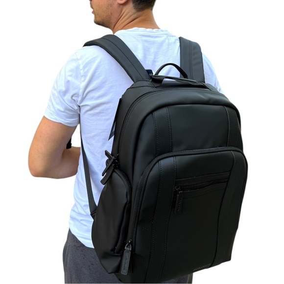 Bonobos Backpack Men Black Laptop Travel Modern - Picture 7 of 12